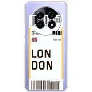 Прозорий чохол BoxFace Realme 13 Pro 5G Ticket London