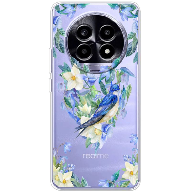 Прозорий чохол BoxFace Realme 13 Pro 5G Spring Bird