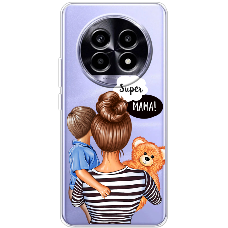 Прозорий чохол BoxFace Realme 13 Pro 5G Super Mama and Son