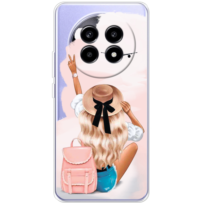 Прозорий чохол BoxFace Realme 13 Pro 5G Travel Girl