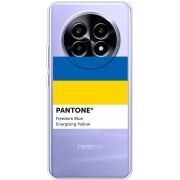 Прозорий чохол BoxFace Realme 13 Pro 5G Pantone вільний синій