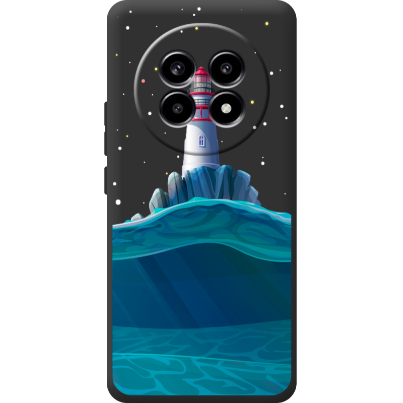 Чорний чохол BoxFace Realme 13 Pro 5G Lighthouse