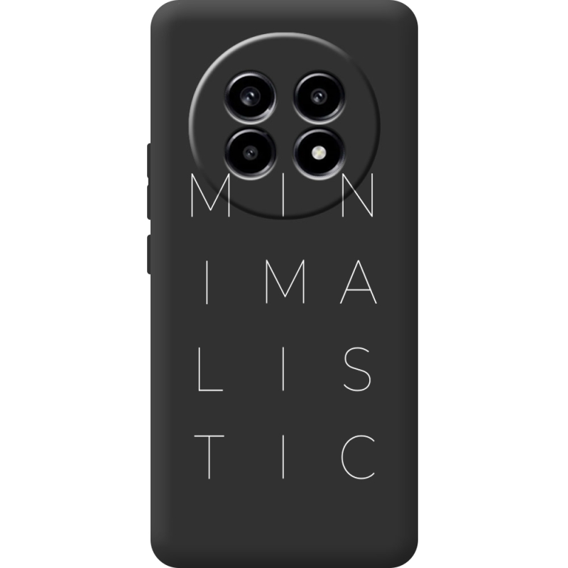 Чорний чохол BoxFace Realme 13 Pro 5G Minimalistic