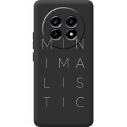 Чорний чохол BoxFace Realme 13 Pro 5G Minimalistic