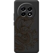 Чорний чохол BoxFace Realme 13 Pro 5G Chinese Dragon