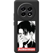 Чорний чохол BoxFace Realme 13 Pro 5G Attack On Titan - Ackerman