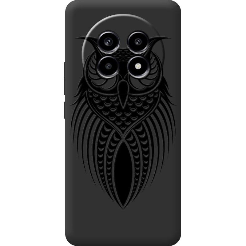 Чорний чохол BoxFace Realme 13 Pro 5G Owl