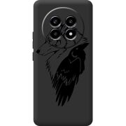 Чорний чохол BoxFace Realme 13 Pro 5G Wolf and Raven