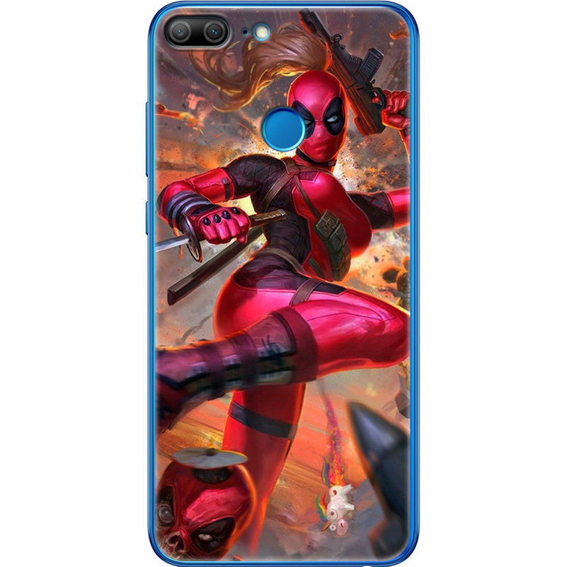 Чехол Uprint Honor 9 Lite Woman Deadpool