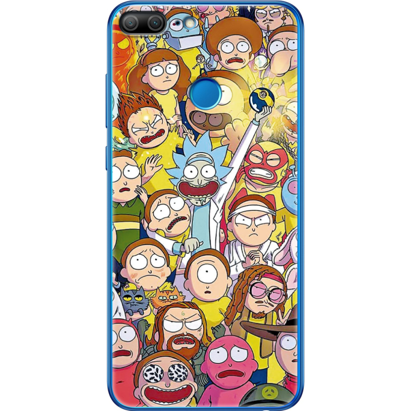 Чехол Uprint Honor 9 Lite Rick and Morty