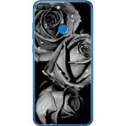 Чехол Uprint Honor 9 Lite Black and White Roses