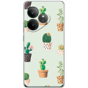 Чохол BoxFace Realme GT 6 L-green Cacti