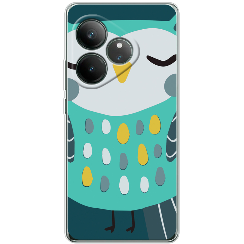 Чохол BoxFace Realme GT 6 Green Owl