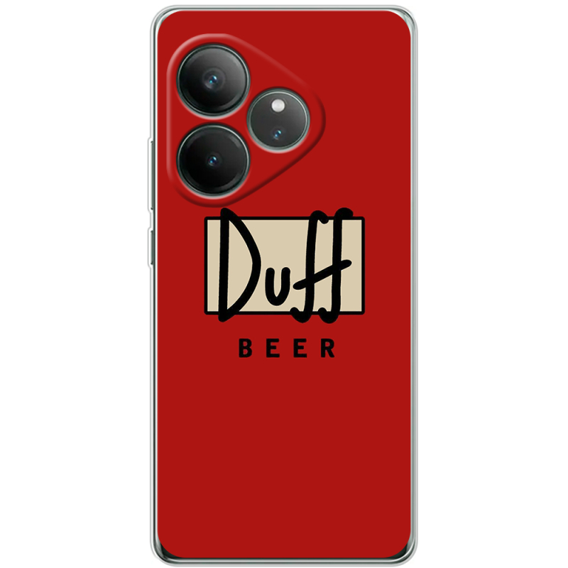 Чохол BoxFace Realme GT 6 Duff beer