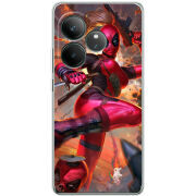 Чохол BoxFace Realme GT 6 Woman Deadpool