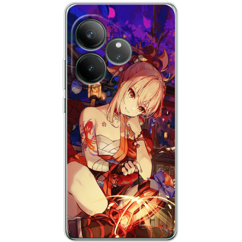 Чохол BoxFace Realme GT 6 Genshin Ёимия с огоньком