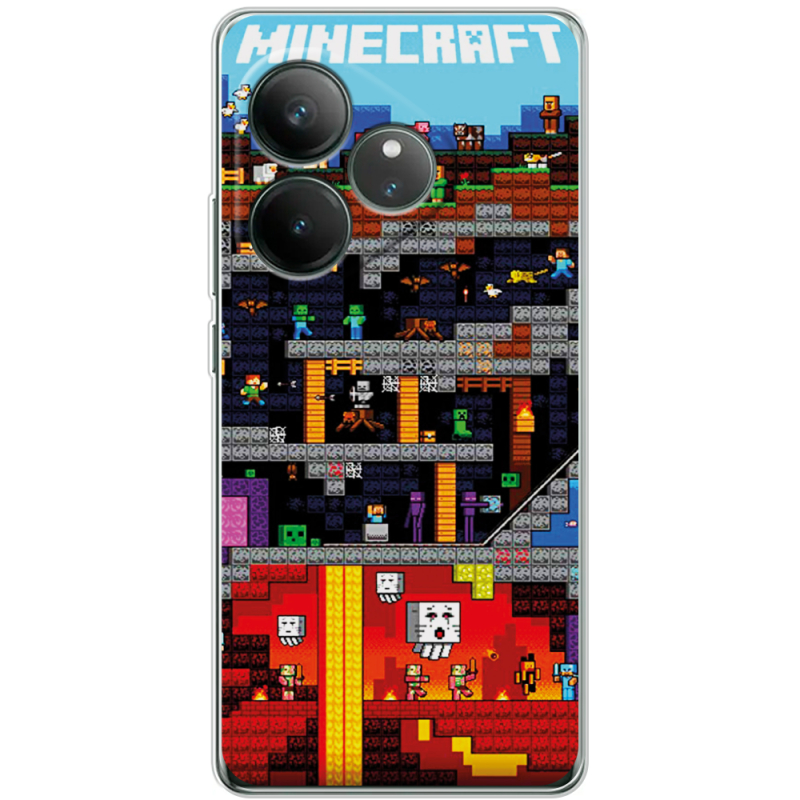 Чохол BoxFace Realme GT 6 Minecraft Lode Runner
