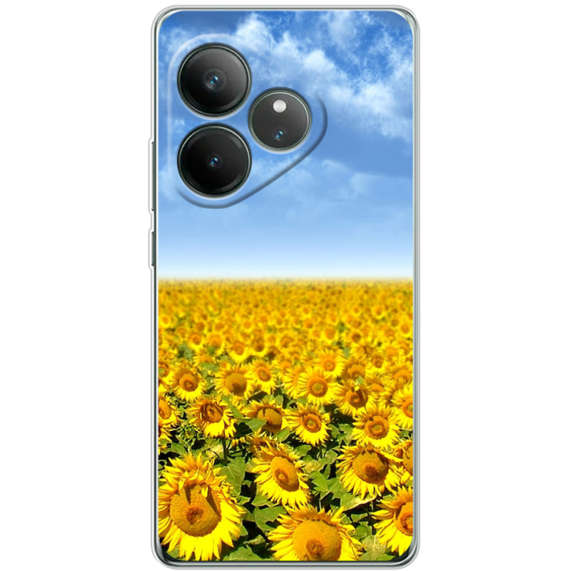 Чохол BoxFace Realme GT 6 Подсолнухи