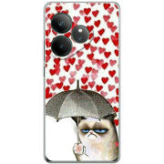 Чохол BoxFace Realme GT 6 Raining Hearts