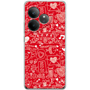 Чохол BoxFace Realme GT 6 Happy Valentines