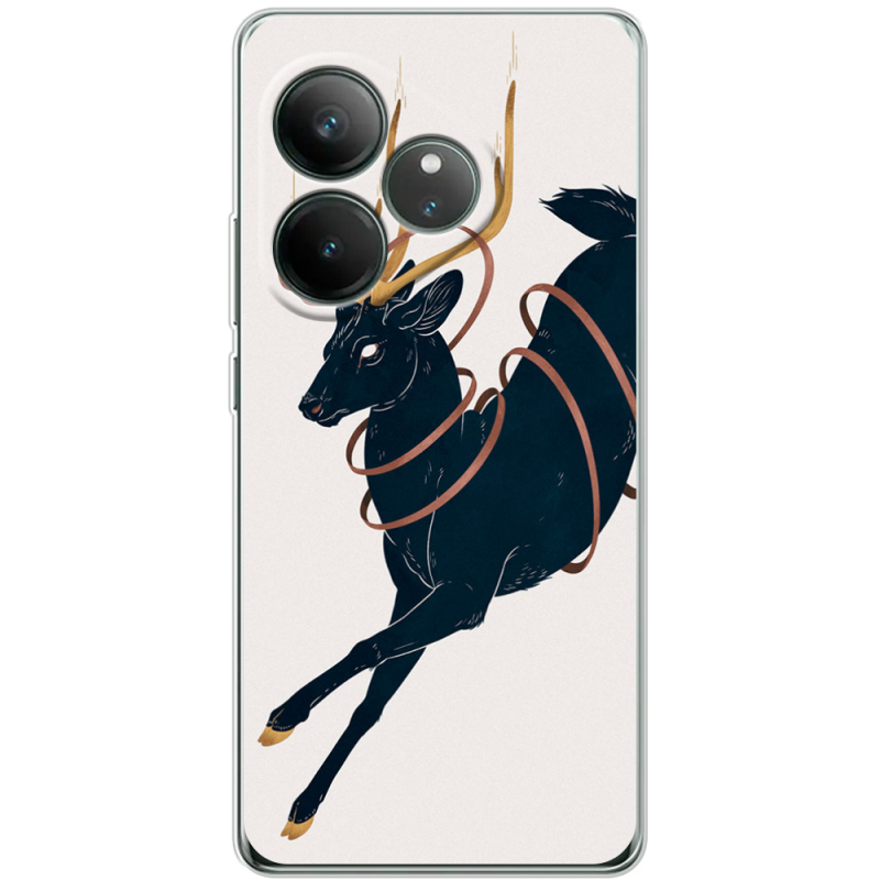 Чохол BoxFace Realme GT 6 Black Deer
