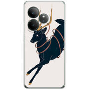 Чохол BoxFace Realme GT 6 Black Deer