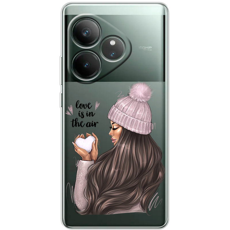 Прозорий чохол BoxFace Realme GT 6 love is in the air