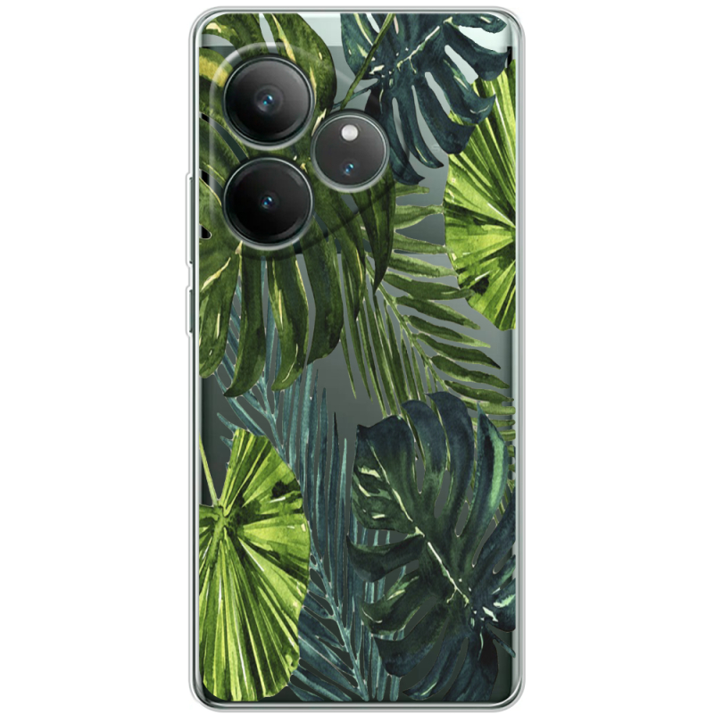 Прозорий чохол BoxFace Realme GT 6 Palm Tree