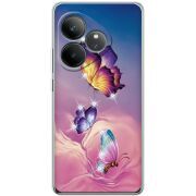 Чохол зі стразами Realme GT 6 Butterflies