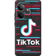 Чорний чохол BoxFace Realme GT 6 Tik Tok