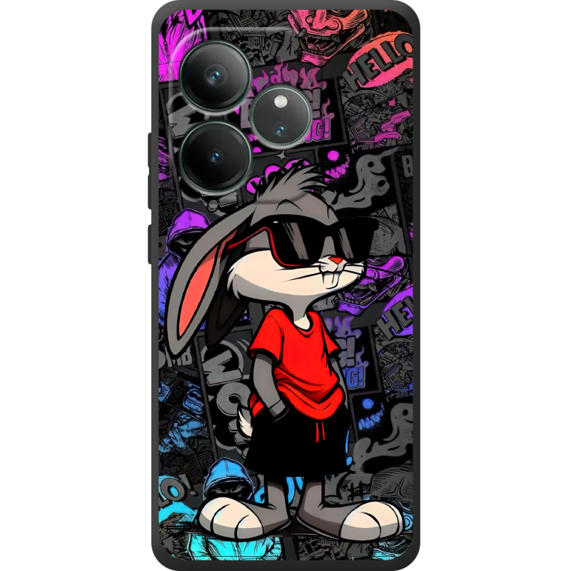 Чорний чохол BoxFace Realme GT 6 Малий вухань