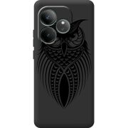 Чорний чохол BoxFace Realme GT 6 Owl