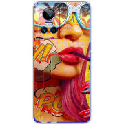 Чохол BoxFace Realme GT Neo 3 Yellow Girl Pop Art