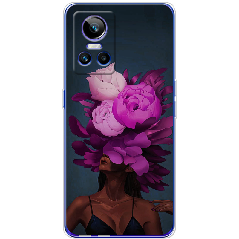 Чохол BoxFace Realme GT Neo 3 Exquisite Purple Flowers