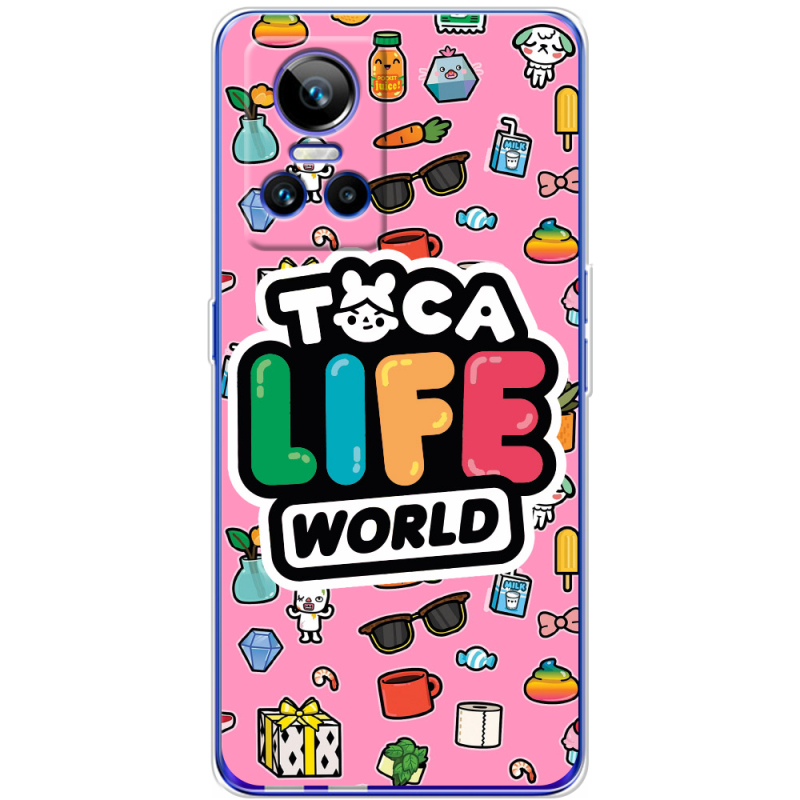 Чохол BoxFace Realme GT Neo 3 Toca Boca Life World