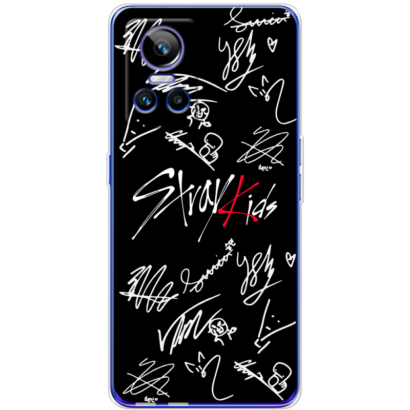 Чохол BoxFace Realme GT Neo 3 Stray Kids автограф