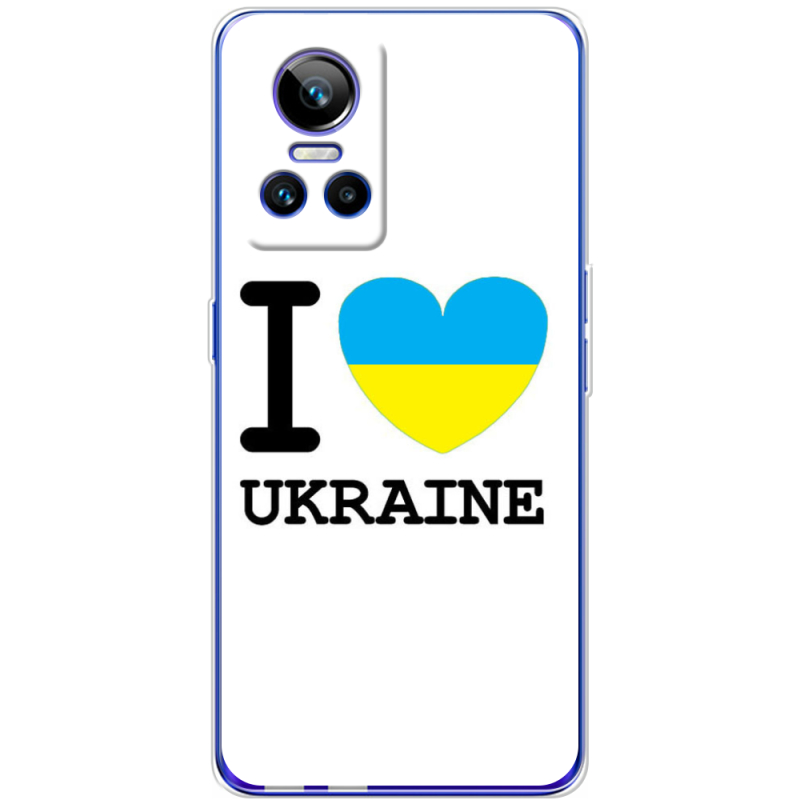 Чохол BoxFace Realme GT Neo 3 I love Ukraine