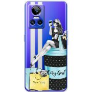 Прозорий чохол BoxFace Realme GT Neo 3 City Girl