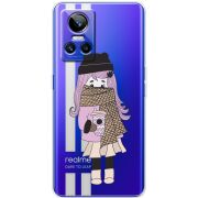 Прозорий чохол BoxFace Realme GT Neo 3 Winter Morning Girl