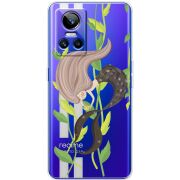 Прозорий чохол BoxFace Realme GT Neo 3 Cute Mermaid