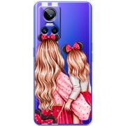 Прозорий чохол BoxFace Realme GT Neo 3 Mouse Girls