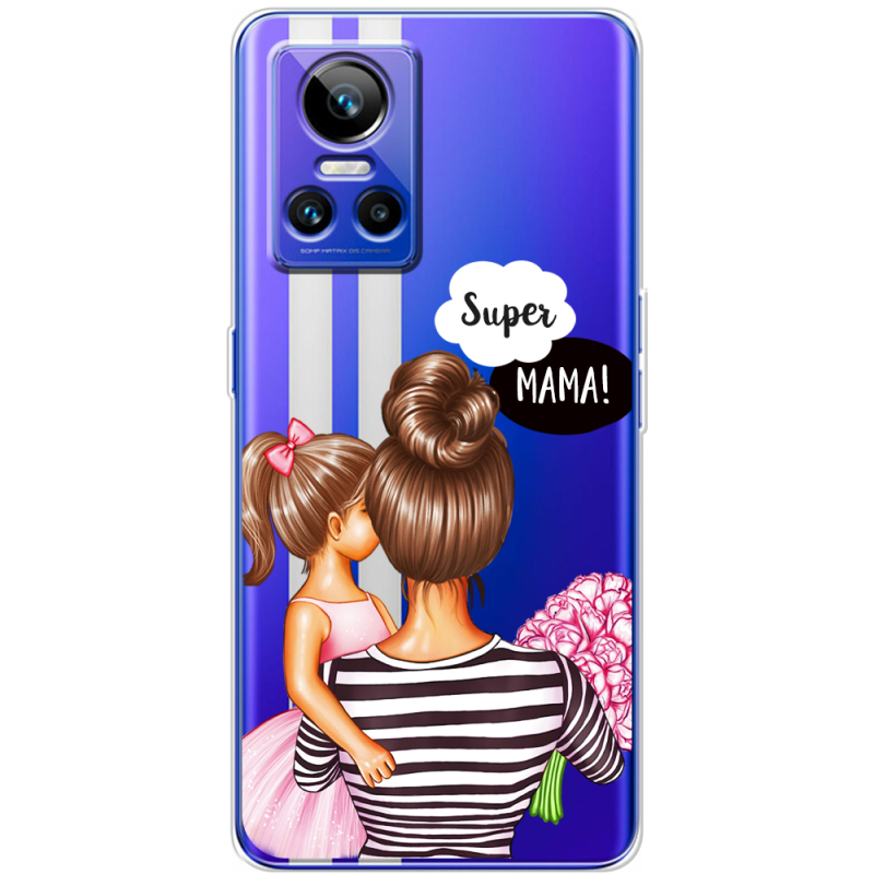 Прозорий чохол BoxFace Realme GT Neo 3 Super Mama and Daughter