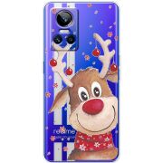 Прозорий чохол BoxFace Realme GT Neo 3 Winter Deer