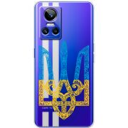 Прозорий чохол BoxFace Realme GT Neo 3 Gold Trident