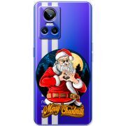 Прозорий чохол BoxFace Realme GT Neo 3 Cool Santa