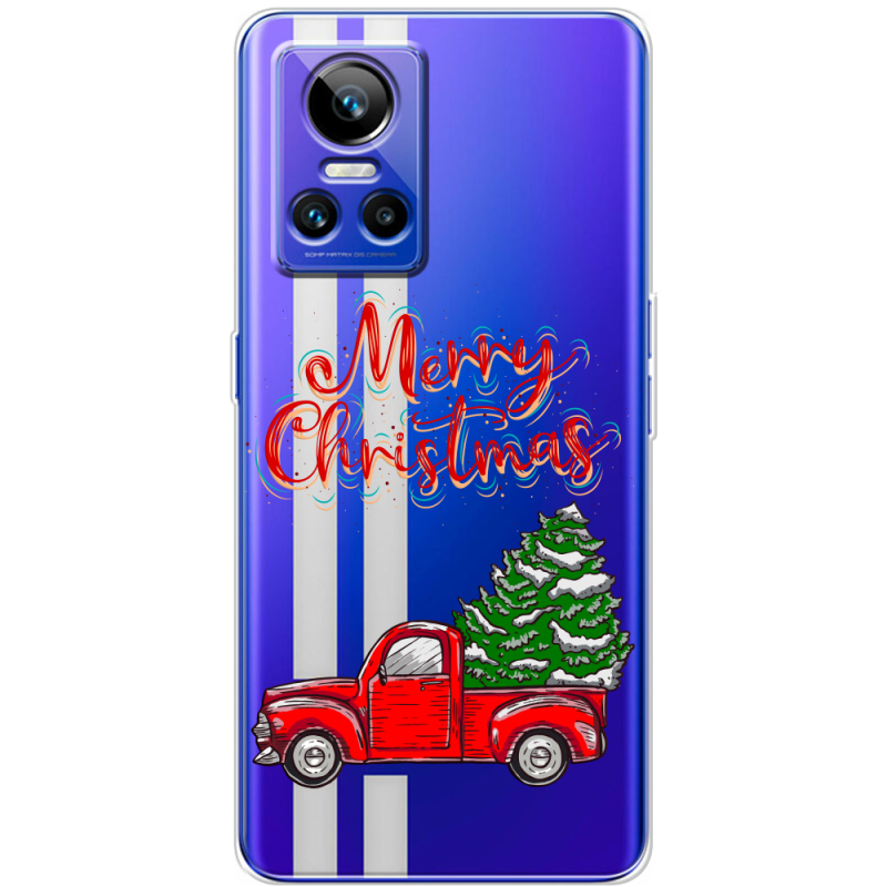 Прозорий чохол BoxFace Realme GT Neo 3 Holiday Car