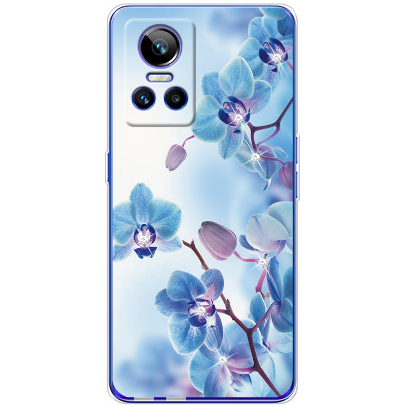 Чохол зі стразами Realme GT Neo 3 Orchids