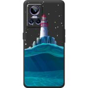 Чорний чохол BoxFace Realme GT Neo 3 Lighthouse