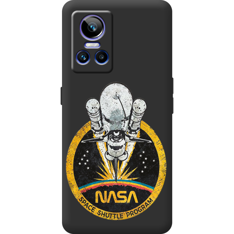 Чорний чохол BoxFace Realme GT Neo 3 NASA Spaceship