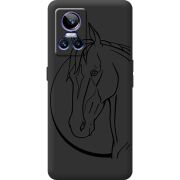 Чорний чохол BoxFace Realme GT Neo 3 Horse